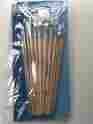 10089241122471 Loew-cornell Loew Cornell Flat White Nylon Brushes For Artists