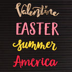 Lp0060-28 American Crafts Dcwv Letterboard Summer 611356315108