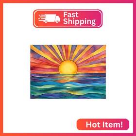 61-11894 Lxmsja Sunrise Diamond Art Kits For Adults Sea Painting Beginn