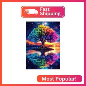 Uswx8916 Lxmsja Tree Of Life Diamond Art Kits For Adults Diy Full Drill Pai
