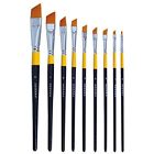 Mdapb09 Meeden Paintbrush Sets Angular Paint Brushes For Oil 740528750536