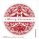 Merry Christmas Inkadinkado Wall Decal Small 6 X6.5 725718034061