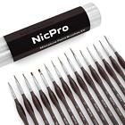 Mg015 Nicpro Micro Detail Paint Brush Set Tiny Professional 5960066824529