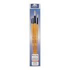 Mh-rnd-4set Creative Mark Mimik Paint Brush Professional Artist Synthetic Hog Bristle