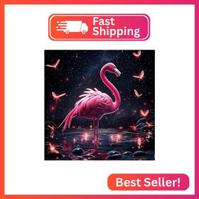 Mogtaa Wx11034 Flamingos Diamond Art Painting Kits For Adults Beginne