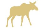 Moose-6 Diverse Llc Moose Style Cut Out Unfinished Wood Shape Variety