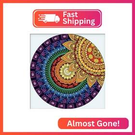 At127 Mvvmtop Diamond Art Painting Kit Diy Mandala 5d Special Shape Crystal P