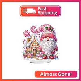 Dbw1021 Mvvmtop Christmas Diamond Painting Kits Tabletop Decoration Diy Dwarfs And Dessert House