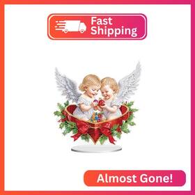 Dbw1023 Mvvmtop Christmas Diamond Painting Kits Tabletop Decoration Diy Angel 5d Art H