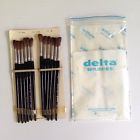 N-a Delta Vintage Paint Brushes
