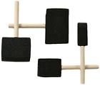 N-a Jack Richeson Pack Wood Handle Sponge Brush 717304141192