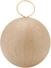 Ornament-2.5 2833-55 Darice Paper Mache Ball Inch 12 Pack 082676993787