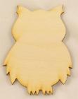 Owlsm18mp Owl Wood Cutout In Various Sizes