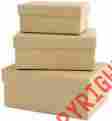 P1742201 Rectangle Docrafts Papermania Bare Basics Nesting Boxes 3 Pkg