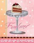 Paris Pastries Decals Charm French Shabby 4 Designs Waterslide