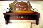 B1201 Pattern Artistic Craft Supply Barnyard With Sheep Unpainted Surface W