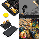 Pbs-b001 Yimaler Art Paint Brush Set Painting Brushes Kit 658126188357