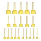 Pl009 Pipiha Pcs Sizes Round Paint Foam Sponge Brush 721352482251