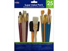 Pla44211 Plaid Paint Brush Super Value Pack All Purp 028995442117