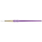 R9259-3-0  Royal Brush Crafters Choice Taklon Round Size White 090672529305