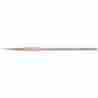 R9325-2 Royal Brush Crafters Choice White Bristle Round Brush-size 2 Set Of 6 090672932020