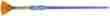 R9850-0 Royal Brush Crafters Choice Gold Taklon Fan Brush-size 0 Set Of 6 090672206497