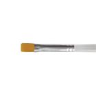 00090672944986 Rbm-1506 Royal Langnickel Clear Choice Gold Taklon Brushes Flat