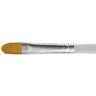 00090672945075 Rbm-17012 Royal Langnickel Clear Choice Gold Taklon Filbert Brushes
