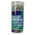 Rcan4 Royal Brush White Bristle Brushes Flat Pc 090672061881