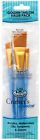 Rcc233 Royal Brush Crafters Choice Gold Taklon Angular Pack 090672061348