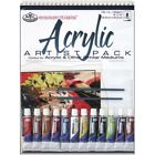 Rd505  Royal Langnickel Acrylic Artist Pack By 799916401680