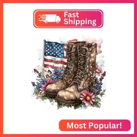 Us-g7758 Reivworl Independence Day Diamond Art Kits For Adults Boots Painting Ki