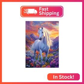 Wx10869 Ricuved Horse Diamond Painting Kits For Adults 5d Animal Flowe