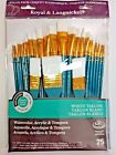 Rset-9385 Royal Langnickel White Taklon Brush Set 090672364289 Rset-9385 Royal Langnickel White Taklon Brush Set 090672364289