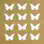 Sb2171 Cutouts Kaisercraft 12 X12 Beyond The Page Mdf Butterflies Silhouette Wall Art Frame 883416121718