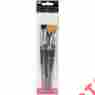 Scruffy1 12 Brush 4 Glass Flat Set 4pc 2 Dd8150 Donna Flat3 Liner Dewberry