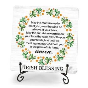 You3 Senkiiv Re03 St Patricks Day Decor - May The Road Rise Up To Meet
