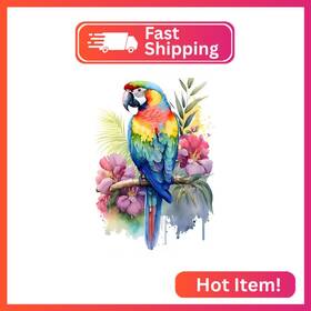 Wx3532 Senqao Parrot Diamond Painting Kits For Adults Beginners Full Round Drill Gem B
