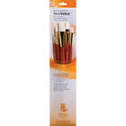 Taklon-5 Set Pkg Brush Value Synthetic Real White