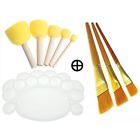 Sgpaint001 Shopping Garden Paint Sponges Kids Foam Wood Handle 642954100636