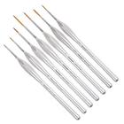 Sjgdnys7 Dainayw Detail Paint Brush Set Sizes Silver Miniature 710627535532