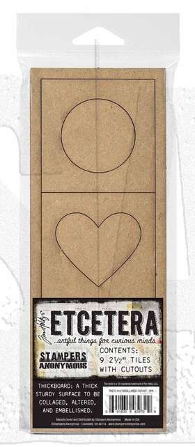 Thetc018 Stampers Anonymous Tim Holtz Etcetera Tiles-large Cutout