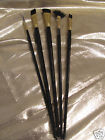 Ad538 Stroke Plaid Art Folk Handle 5 Set Dewberry Donna - Long Brushes