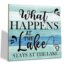 Tbmp128 Suszdou Lake Wood Sign What Happens At The Stays 02