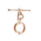Trg-154 Bali Designs Rose Gold Overlay Simple Shiny Wrapped 4553089724481
