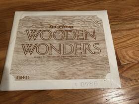 0786 Tri-chem Wooden Wonders Wood Caddy