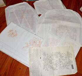 7000-01-02-03...8756 Tri-chem Liquid Stamped Toaster Mixer Blender Covers Pot Holders Table Cloth