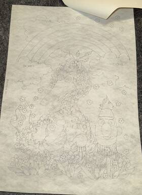 7518 Tri-chem Ready To Paint Inch Sesame Street Birth Certificate 12 X19 1979