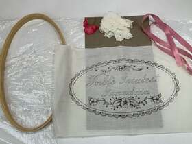 8434 Tri-chem Worlds Greatest Grandma Picture To Paint Hoop Pattern Tole Nos