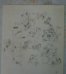 8569 Tri-chem Liquid Embroidery Traveling Circus Animals Picture To Paint Cutouts
